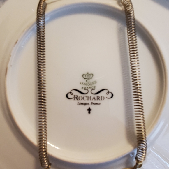 Limoges 6" decorative plates - Picture 2 of 2